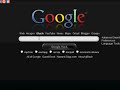 Black Google Web2.0 design
