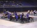 Cy-Fair Indoor Drumline 2007 - State (pit view)