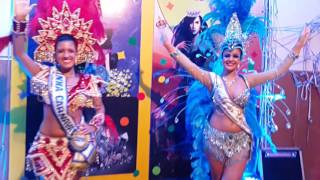 Rainha Eduarda abre a primeira noite do Carnaval 2017 do clube Caixeiral 
