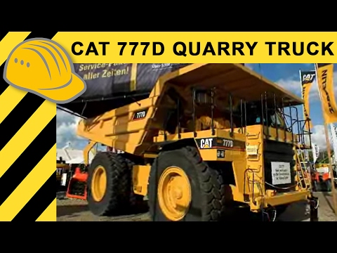 Caterpillar 777D Muldenkipper, 950H ...