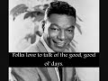 Dean Martin and Nat King Cole - Long, Long Ago