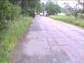 Nielegalny serwis na polskim rajdzie