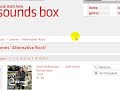 SoundsBox.com - How to browse for music