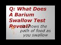 What Does A Barium Swallow Test Reveal?