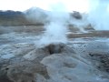 En el Tatio, gayser que da miedo