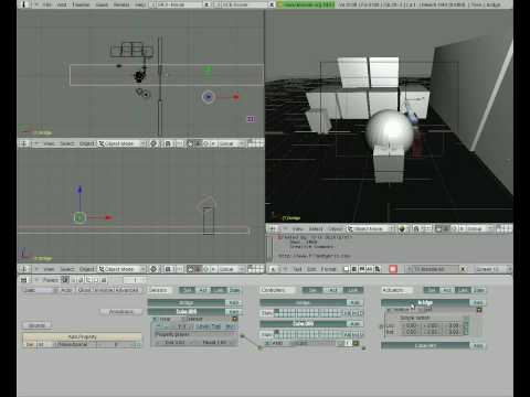Blender: rendering gioco 3D completo