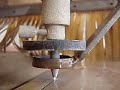 waterjet taglio ad acqua di acciaio 40mm 50mm steel cutting