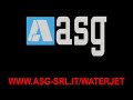 waterjet taglio ad acqua di acciaio 40mm 50mm steel cutting
