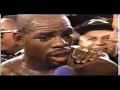 Iran Barkley is interviewed after he wins the IBF title 1992 Iran Barkley is interviewed after he wins the IBF title 1992