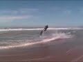mike bails behind a skimboard in oregon... being towed behind a jeep going almost 60km/h
