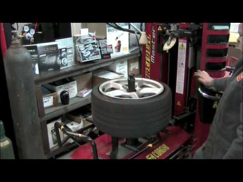 Removing Porsche Tire