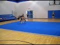 AHS Cheerleading Megan Tumbling