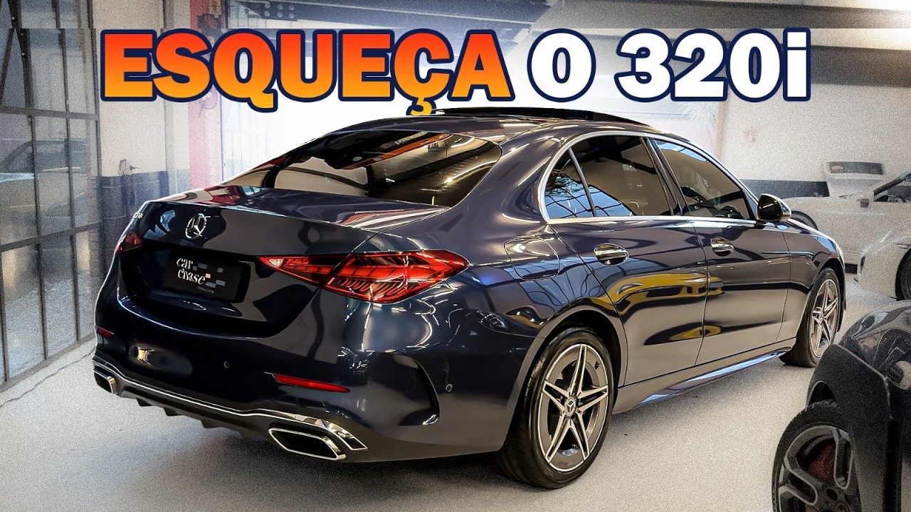 O MERCEDES C200 BATE DE FRENTE COM O BMW 320i (E GANHA)!!🔥