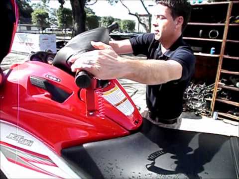 how to unclog jet ski