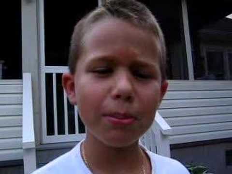 Boy eats bug....and LIKES IT :-) :-o