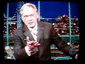 Sheryl asks David Letterman if he can get her tickets to the Oprah Winfrey Show.  Barack Obama