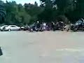 trouwen op de motor