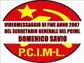 VIDEO MESSAGGIO DI FINE ANNO 2007 DI DOMENICO SAVIO, PCIML