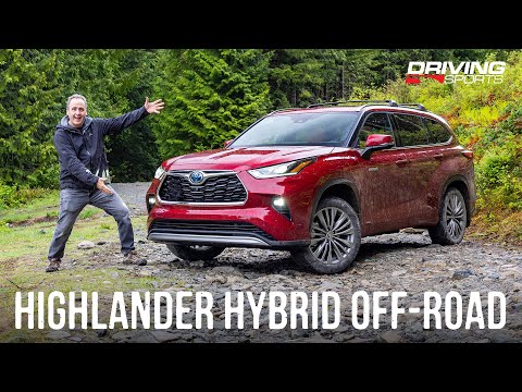 2020 toyota highlander hybrid awd off road review