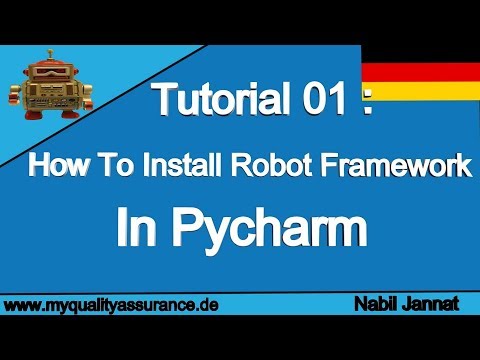 How To Install Robot Framework in Pycharm