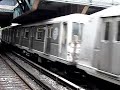 Brighton Beach Bound R40S B Express Train @ Beverley Road Brighton Beach Bound R40S B Express Train @ Beverley Road