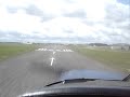 Landing at Kemble in a Piper Warrior