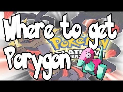 how to get porygon z pokemon platinum