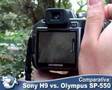 Comparativa entre la Olympus SP-550 y la Sony DSC-H9