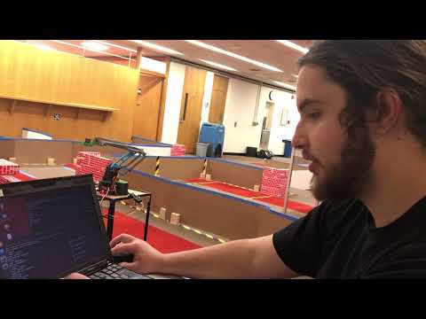 Chris and I demonstrate how behavior trees can be connected to the arm