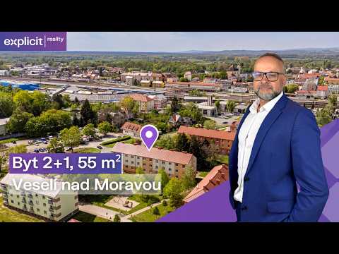 Video Prodej bytu 2+1, 55 m², Veselí nad Moravou