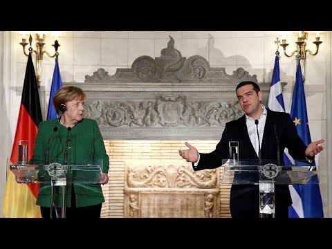 Griechenland: Angela Merkel zu Besuch - zum ersten ...