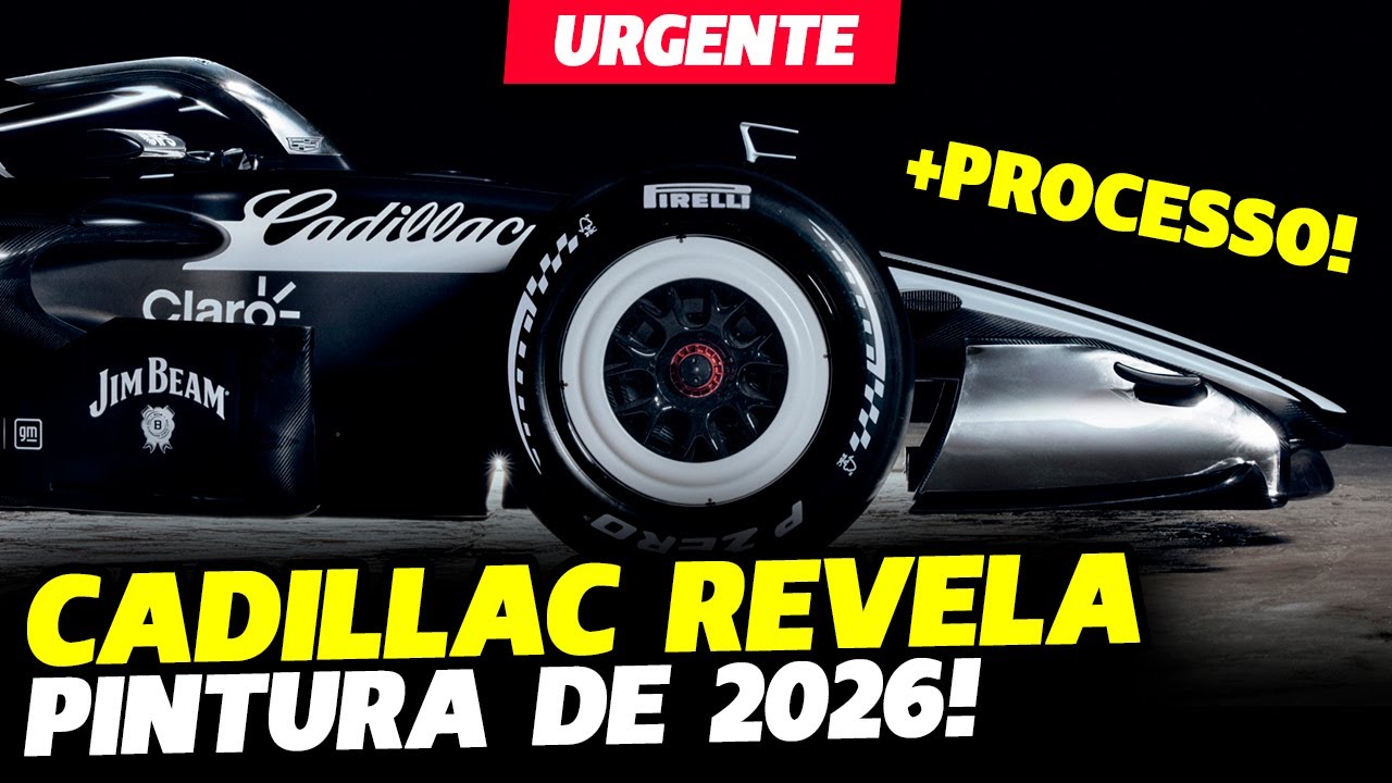 🚨URGENTE: CADILLAC REVELA PINTURA DE 2026 E TOMA PROCESSO DE MICHAL BAY| FÓRMULA 1 | GP EM CASA