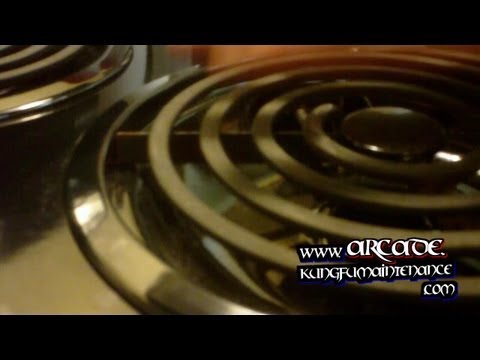 how to repair electric stove