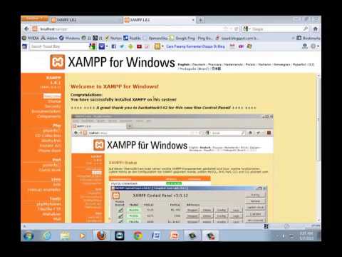 how to create a website using xampp and wordpress