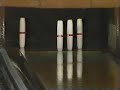 it was may of 1992, and paul berger was on tv for the 43rd time, and he had to face off against defending champion dave richards. what no one was expecting that day was that paul berger would make history by bring the only person to hit a 500 triple up to this day on tv. with unbelievable shots, many strikes, and a great crowd, this stands out as my all time favorite candlepin bowling telecast, and i'm sure you'll like it too. 

here is part 4 of paul berger vs. dave richards.

enjoy! :)