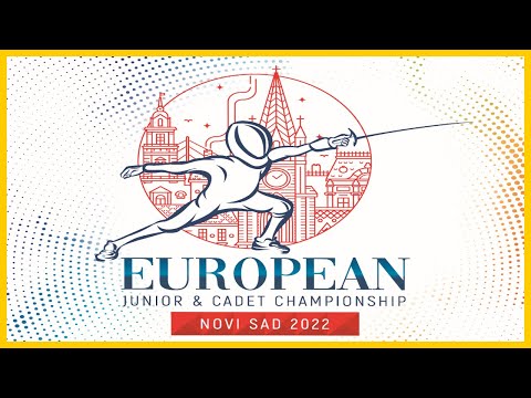 2022 Novi Sad European Junior & Cadet Championships Day 10 - PODIUM