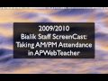 APWebTeacher Attendance