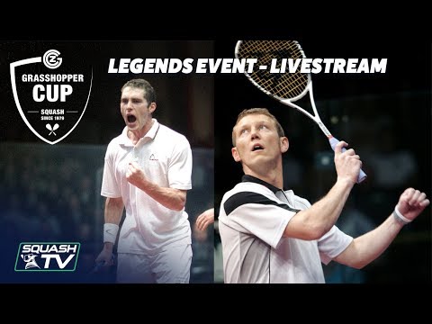 Squash: Palmer v Parke - Legends Event Livestream - Grasshopper Cup 2018