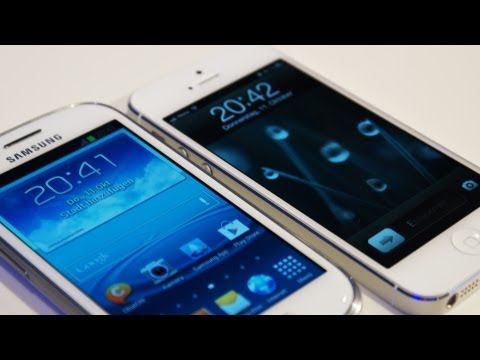 Samsung Galaxy S III Mini vs iPhone 5 deutsch