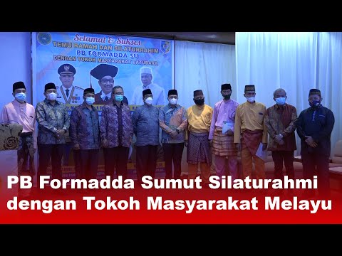 PB Formadda Sumut Silaturahmi dengan Tokoh Masyarakat Melayu