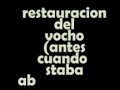 restauracion de vocho