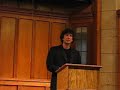 Neil Gaiman at Yale 2 Neil Gaiman at Yale 2