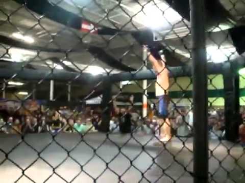MMA Referee Knocks Out A Fighter's Corner Man After Controversial Ending