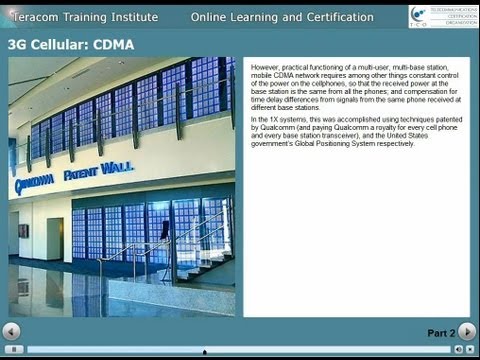 cdma - Set to HD and full screen... or watch in full quality at teracomtraining.com: http://www.teracomtraining.com/online-courses-certification/samples/lesson1052-...