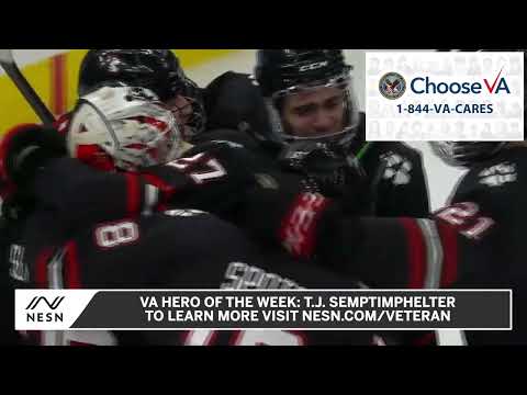 VA Hero Of The Week | T.J. Semptimphelter Leads NU To Beanpot Final