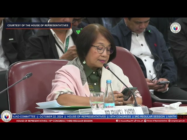 Lawmakers criticize Duterte’s absence from House drug war probe