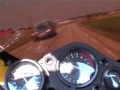 Honda Fireblade testrun