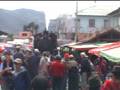 Ecuador, Steaming through a Market town, Nov 07.wmv