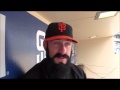 Giants Brian Wilson on Return from DL, Clubhouse, Fame & Charlie Sheen