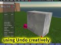 Second Life Tutorial - How to use Undo